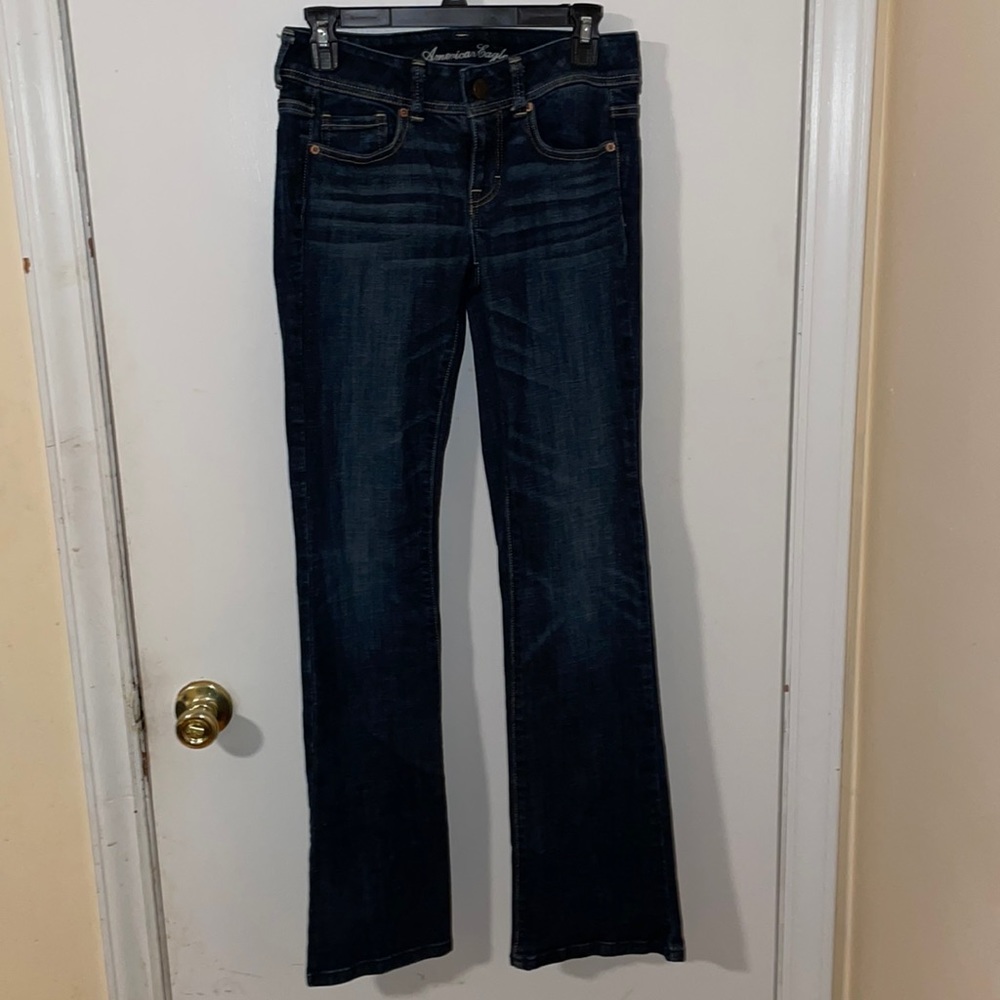 American Eagle Original Boot jeans Size 4 LONG